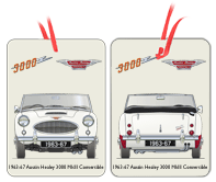 Austin Healey 3000 MkIII Convertible 1963-67 Air Freshener